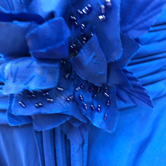 Royal Blue formal dress by Milano size 8 NWT - Picture 5 of 7